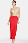Zivame All Day Flared Mermaid Reversible Saree Shapewear - Red Pink — thumbnail 8